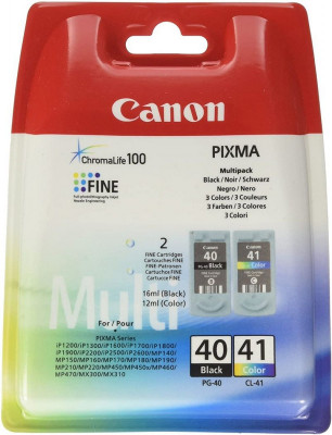 Canon PG 40 / CL 41 Multipack Black & Color