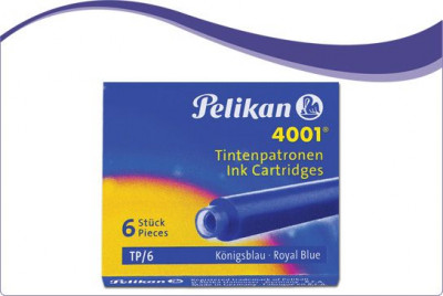 Ανταλλακτικές αμπούλες πένας 6 τεμάχια - Pelikan 