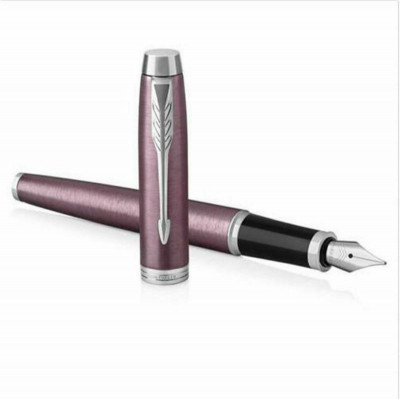 Στυλό πένα  - Parker IM  purple silver clip με αντλία 