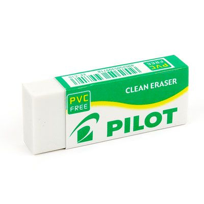 Γομολάστιχα λευκή μικρή - Pilot  pvc free c6               