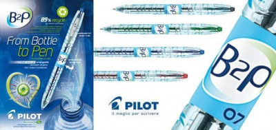 Στυλό μελάνης gel για απαλό γράψιμο( υλικό ανακύκλωσης ) - Pilot  B2P