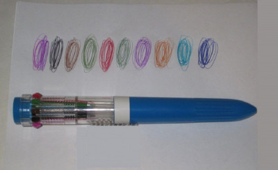 Στυλό με μηχανισμό 10 χρωμάτων 