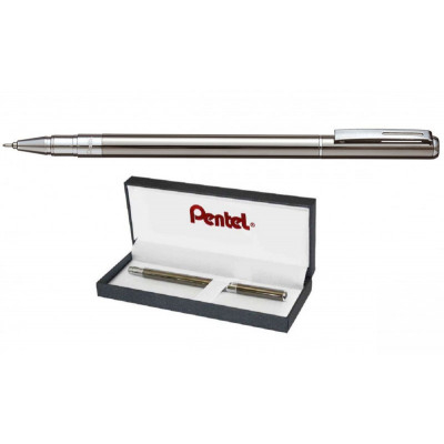 Στυλό μεταλλικό slim με ανταλλακτικό energel - Pentel 