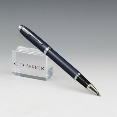 Στυλό roller ball - Parker  IM matte blue silver clip 