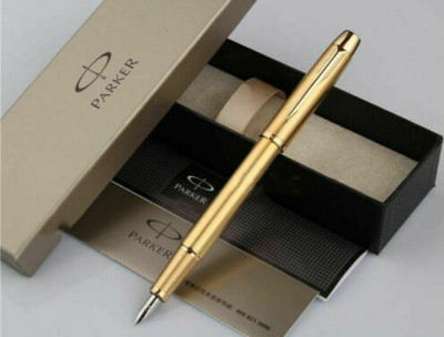 Στυλό πένα με αντλία σε χρυσό - Parker IM classic 