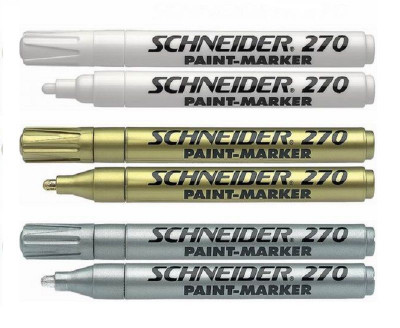 Μαρκαδόρος  ζωγραφικής  μεταλικής γραφής 1-3 mm - Schneider 270