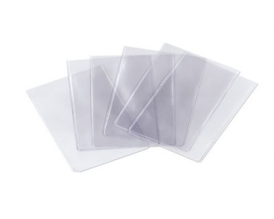 Θήκη  εγγράφων  9x13 εκ. διάφανη τύπoυ Π  από πλαστικό PVC 0.12mm  100άδα 