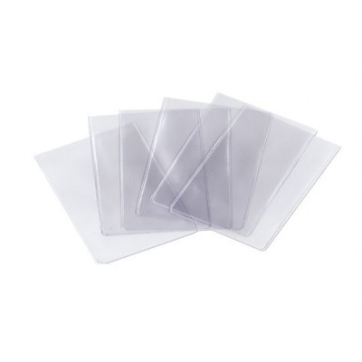 Θήκη  εγγράφων  13x18 εκ. διάφανη τύπoυ Π  από πλαστικό PVC 0.12mm  100άδα 