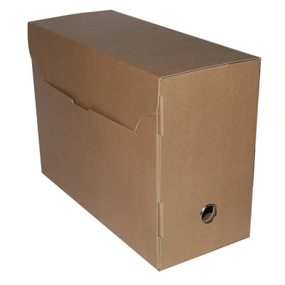 Αρχειοθήκη κουτί πλαστική με γλώσσα και λάστιχα  ράχη 2 εκ. 24x32x2 εκ.