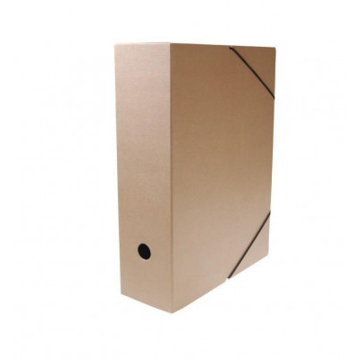 Κουτί με λάστιχα - Αρχειοθήκη οικολογικό χαρτόνι  25x33,5 x 8 εκ. ράχη 