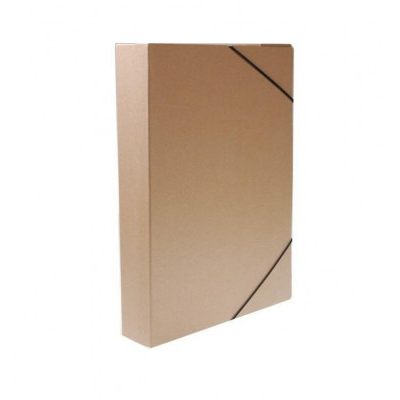 Κουτί με λάστιχα - Αρχειοθήκη οικολογικό χαρτόνι  25x35 x  5 εκ. ράχη 