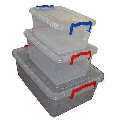  Κουτί αποθήκευσης πλαστικο 3 L    22x14x10 εκ.