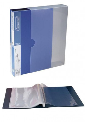 Ντοσιέ σούπλ με 100 διαφανείς θήκες Α4 και εξωτερική θήκη κουτί πλαστικό