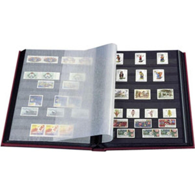 Αλμπουμ γραμματοσήμων 21x29,7εκ.  (Α4)  16 σελίδες εξώφυλλο με σχέδια 