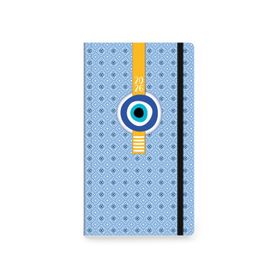 Ημερολόγιο ατζέντα 9x12 εβδομαδιαία με λάστιχο 