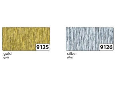 Χαρτί γκοφρέ αλουμίνιο σε μεταλλικά χρώματα ρολλό 0,50 χ 100 εκ.