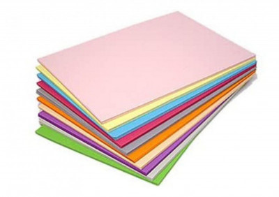 Χαρτί  εκτύπωσης 80 gr. Α4 χρωματιστό10 χρώματα πάκο 250 φύλλων
