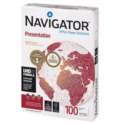 Χαρτί εκτύπωσης  Α4  100 gr.  500 φύλλα -Navigator presentation  