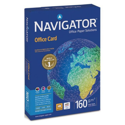 Χαρτόνι εκτύπωσης λευκό Α3 160gr (250 φύλλα) - Navigator