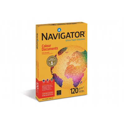 Χαρτί A4  Color Φωτοαντιγραφικό , Laser- Inkjet  εκτυπωτή 120gr  250 φύλλα - Navigator 
