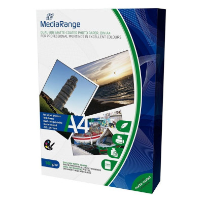 Χαρτί φωτογραφικό matte Α4 140 gr  διπλής όψης  100 φύλλα - Media Range 