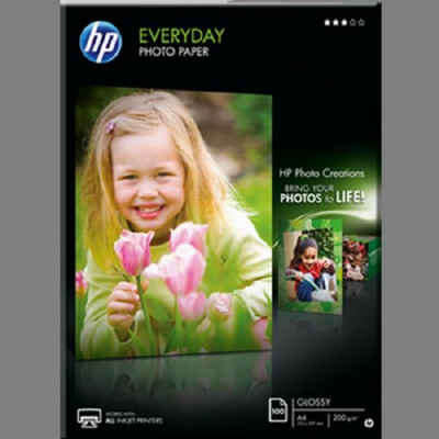 Χαρτί φωτογραφικό everyday photo semi gloss Α4 200 gr-HP-Q2510Α