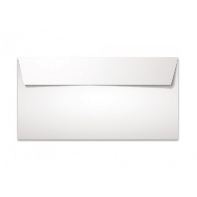 Φάκελλος λευκός αυτοκόλλητος 11x23 cm  αυτοκόλλητος - 10αδα