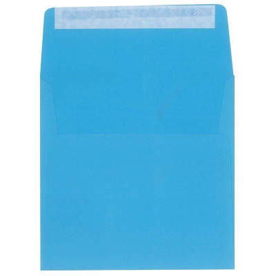 Φάκελοι προσκλητηρίων 17x17 εκ. χαρτί 120 gr. σε θαλασσί και φυστικί χρώμα 10 άδα 