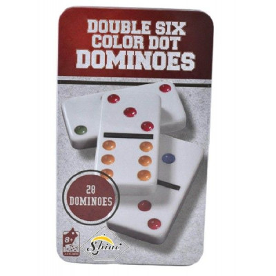 Επιτραπέζιο παιχνίδι domino 28 τεμ. σε μεταλλική κασετίνα