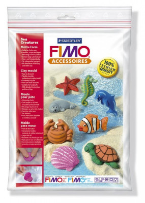Καλούπι ζώα θαλάσσης  γύψου η πηλού η fimo (8 είδη ) - Fimo 