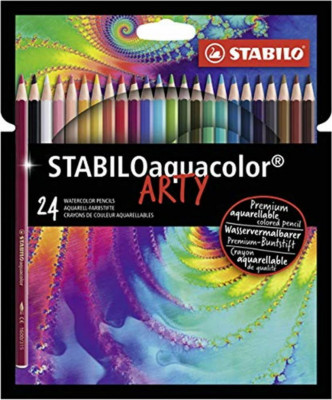 Ξυλοχρώματα ακουαρέλλας σετ 24 χρωμάτων - Stabilo