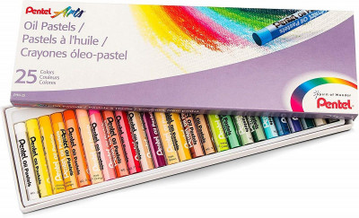 Λαδοπαστέλ 25 χρωμάτων - Pentel arts 