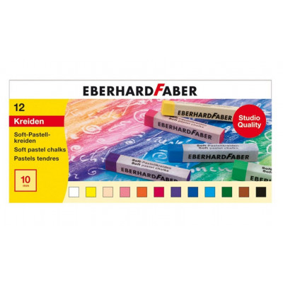 Ξηροπαστέλ κιμωλίας σετ 12 χρωμάτων - Eberhard faber