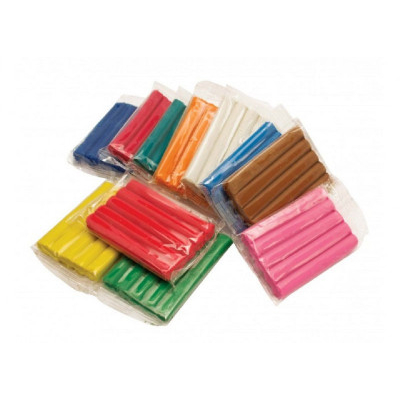 Πλαστελίνη κουτί 600gr. σε  ράβδους 11 χρωμάτων  Ατοξική - Castelo