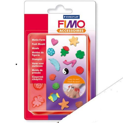 Εύκαμπτο καλούπι 14 μίνι σχεδίων - Fimo 