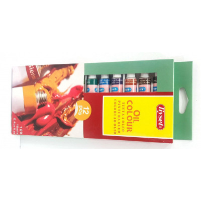 Λαδοχρώματα σε σωληνάρια 12 ml set 12 χρωμάτων -Liyset 