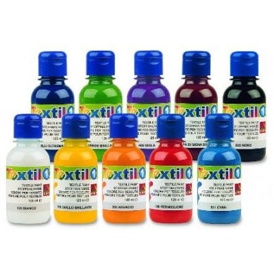Χρώμα υφασμάτων  μπουκάλι 125 ml - Primo  ( Ιταλίας )