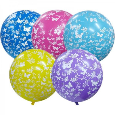 Μπαλόνια στρογγυλά  25 εκ.  σετ 15 τεμαχίων