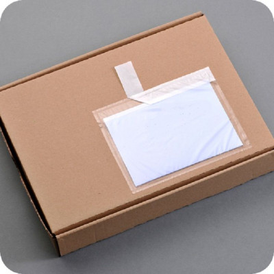 Αυτοκόλλητες διάφανες θήκες courier ( packing list)  A6 175 x132 mm  1000 τεμάχια