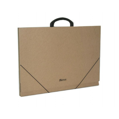 Τσάντα σχεδίων με λάστιχα  από χαρτόνι oντουλέ  διαστάσεις  37x52 - Metron 
