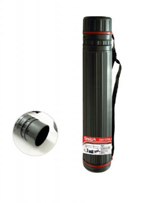 Κύλινδρος πλαστικός μεταφοράς σχεδίων πτυσσόμενος 45 - 75 cm  5,5 εκ.