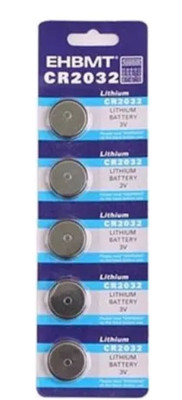 Μπαταρίες λιθίου τύπου coins   3 volt CR2032 5 τεμ.