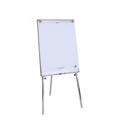 Πίνακας σεμιναρίων αλουμινίου  για μπλόκ μαγνητικός-ασπροπίνακας  με τρίποδα (flipchart)