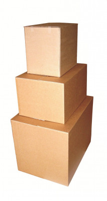 Κουτί συσκευασίας αποστολής (ταχυδρομείου )  πτυσσόμενο  22x15x20 εως 13  εκ.