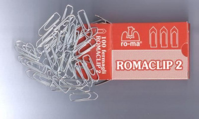 Συνδετήρες εγγράφων  Νο2  26 mm- Roma clip