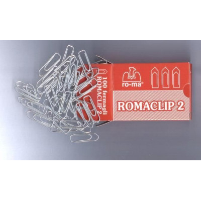 Συνδετήρες εγγράφων  Νο2  26 mm- Roma clip