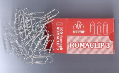 Συνδετήρες εγγράφων  Νο3  32 mm- Roma clip