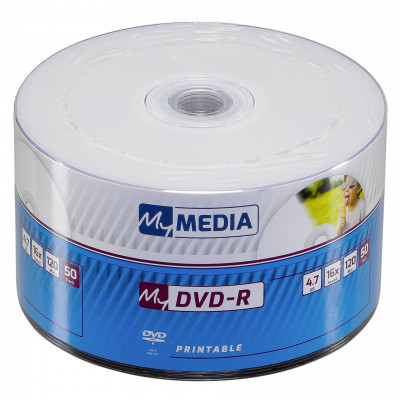 My media -DVD-R Printable 16x 4,7 gb.  (Cake box) 50 τεμάχια
