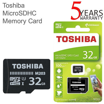 Μνήμη micro SD με adaptor SD  Digital sdhc  32 gb - Toshiba class 10 