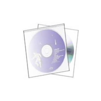Φάκελοι πλαστικοί διάφανη  CD/ DVD  κουτί  (100 τεμ.)